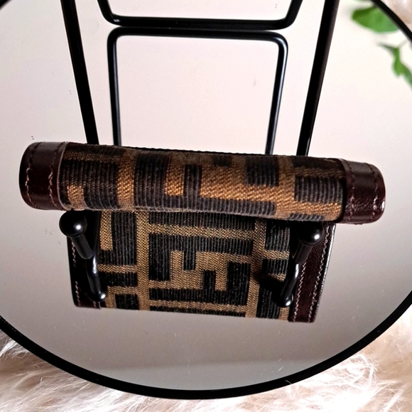 Fendi Vintage Zucca Key Case Holder  NWOTs - Picture 4 of 12